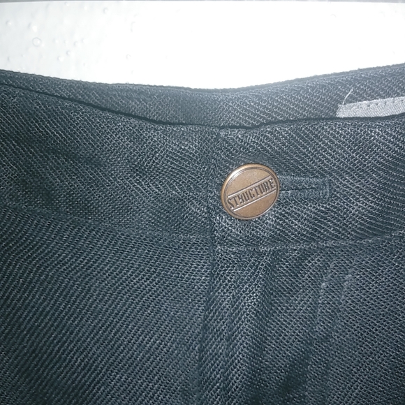 Le Collezioni Structure 36S Mens Irish Linen Summer Pants - Picture 6 of 16